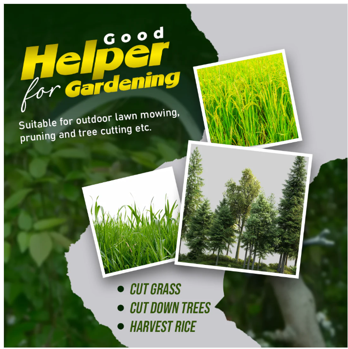 Multi functional Portable Grass Sickle Cutter Head